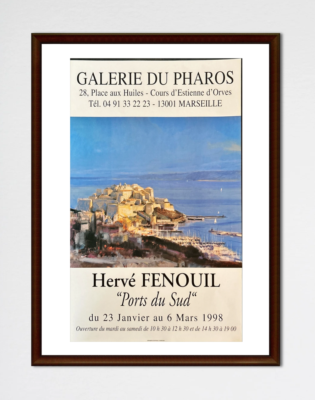 Galerie du Pharos, Hervé FENOUIL